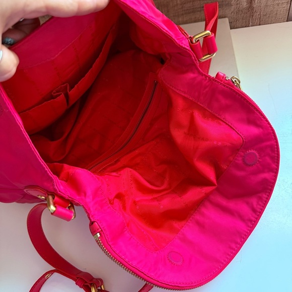 Marc By Marc Jacobs Large Pink Nylon Crossbody Bag - Picture 7 of 13